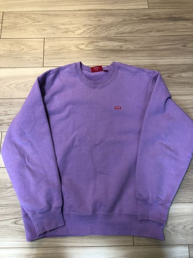 Supreme Small Box Crewneck "Violet" (21FW)