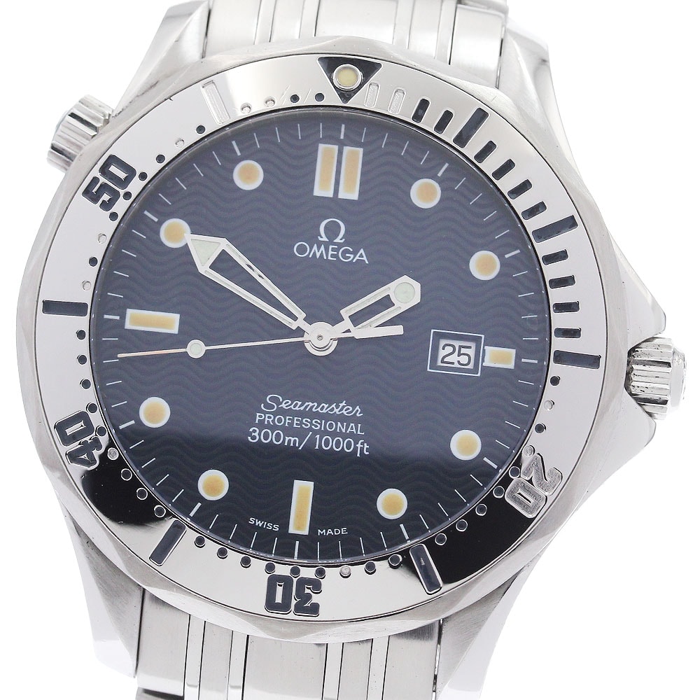 オメガ シーマスター300 デイト 2542.80 メンズ 【中古】
