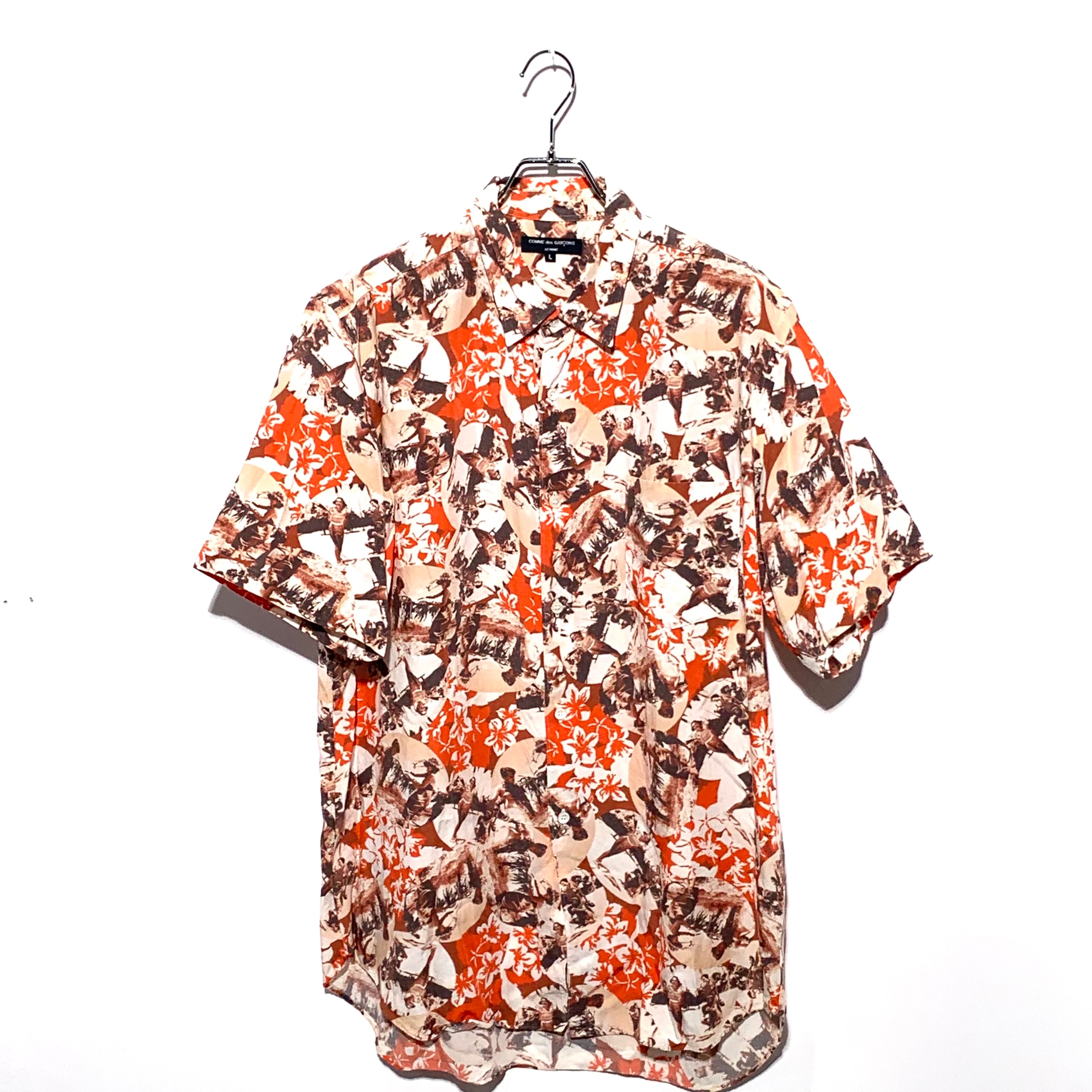 COMME des GARCONS HOMME Rayon Shirt orange
