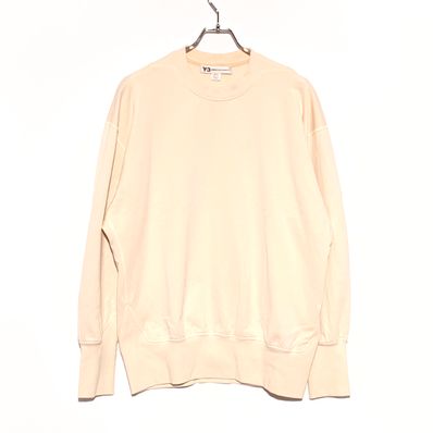 Y-3 SIGNATURE CREW SWEATER Cream