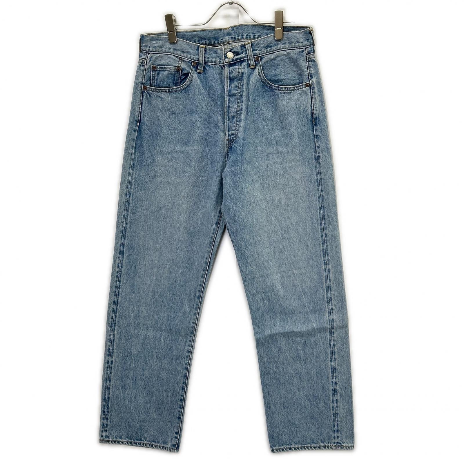 アプレッセ 22SAP-04-05H 22SS ライトインディゴ Washed Denim Pants ウォッシュド デニム パンツ 32