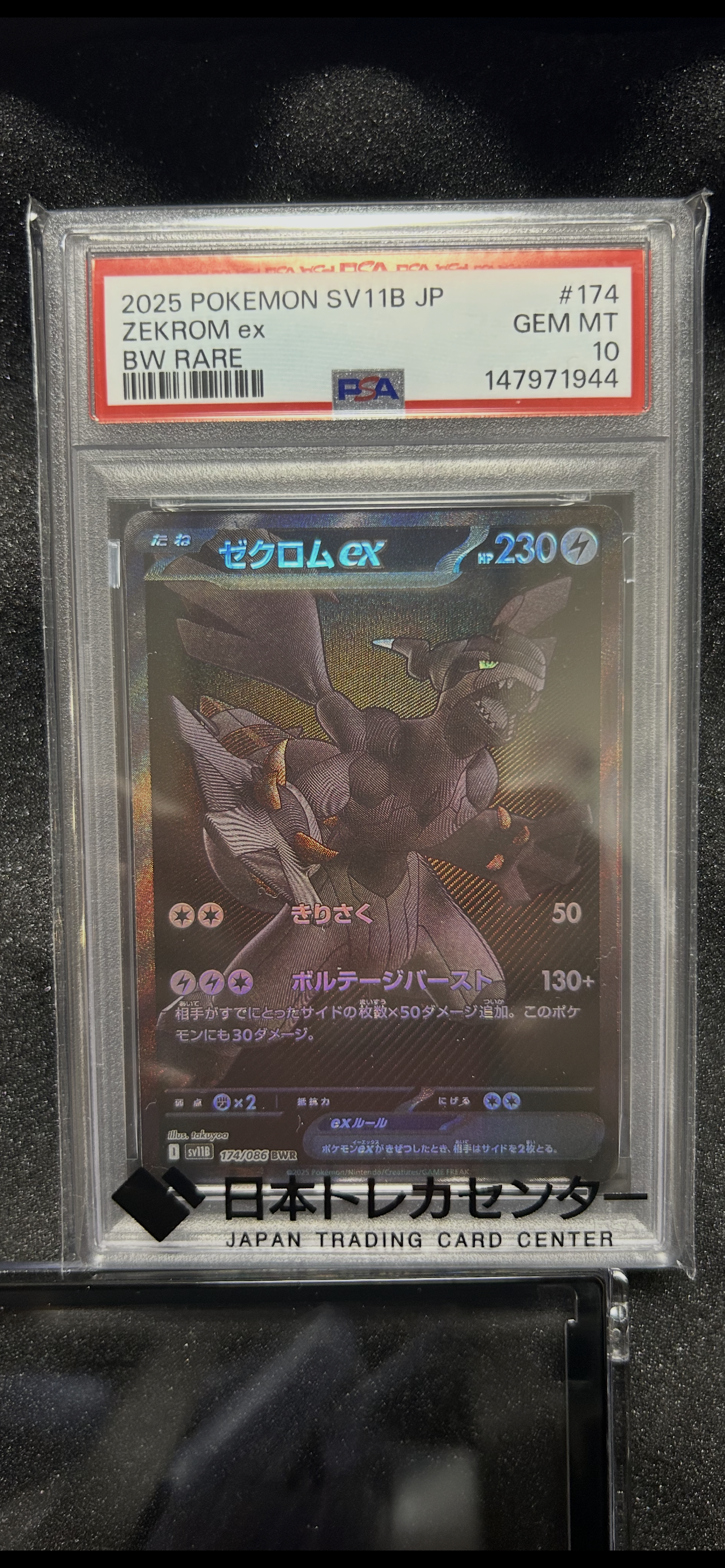 ゼクロムex BWR [SV11B 174/086](拡張パック「ブラックボルト」)