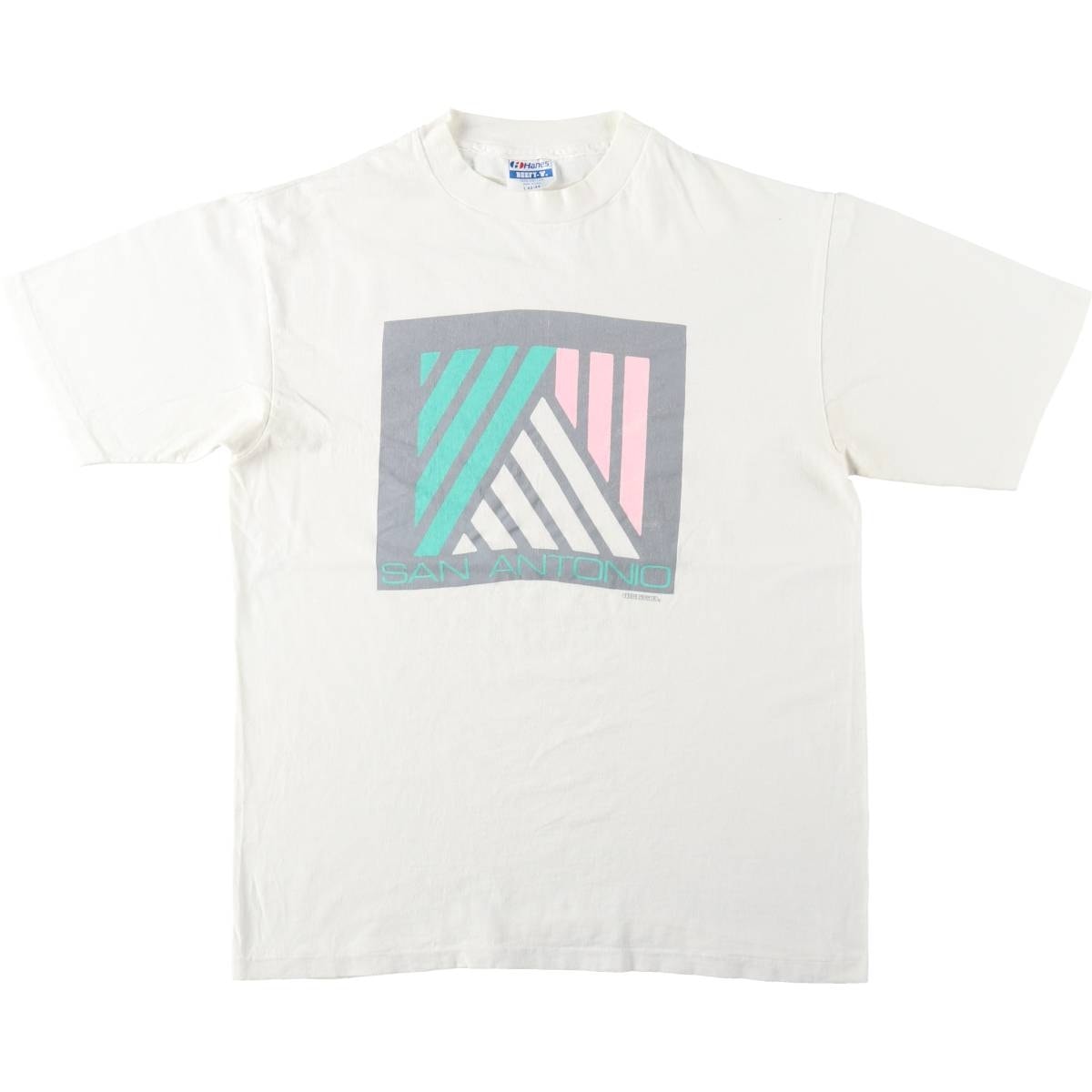 古着 90年代 ヘインズ Hanes BEEFY-T プリントTシャツ USA製 メンズL相当 ヴィンテージ/eaa654127