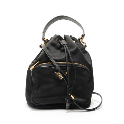 プラダ PRADA デュエット Re-Nylon バケット 1BH038 ショルダーバッグ【中古】