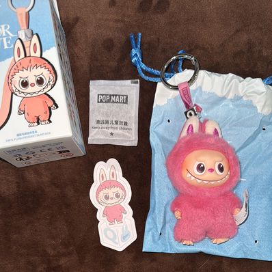 POP MART THE MONSTERS (LABUBU) Pin for Love Series-Vinyl Plush Pendant (N-Z) Q