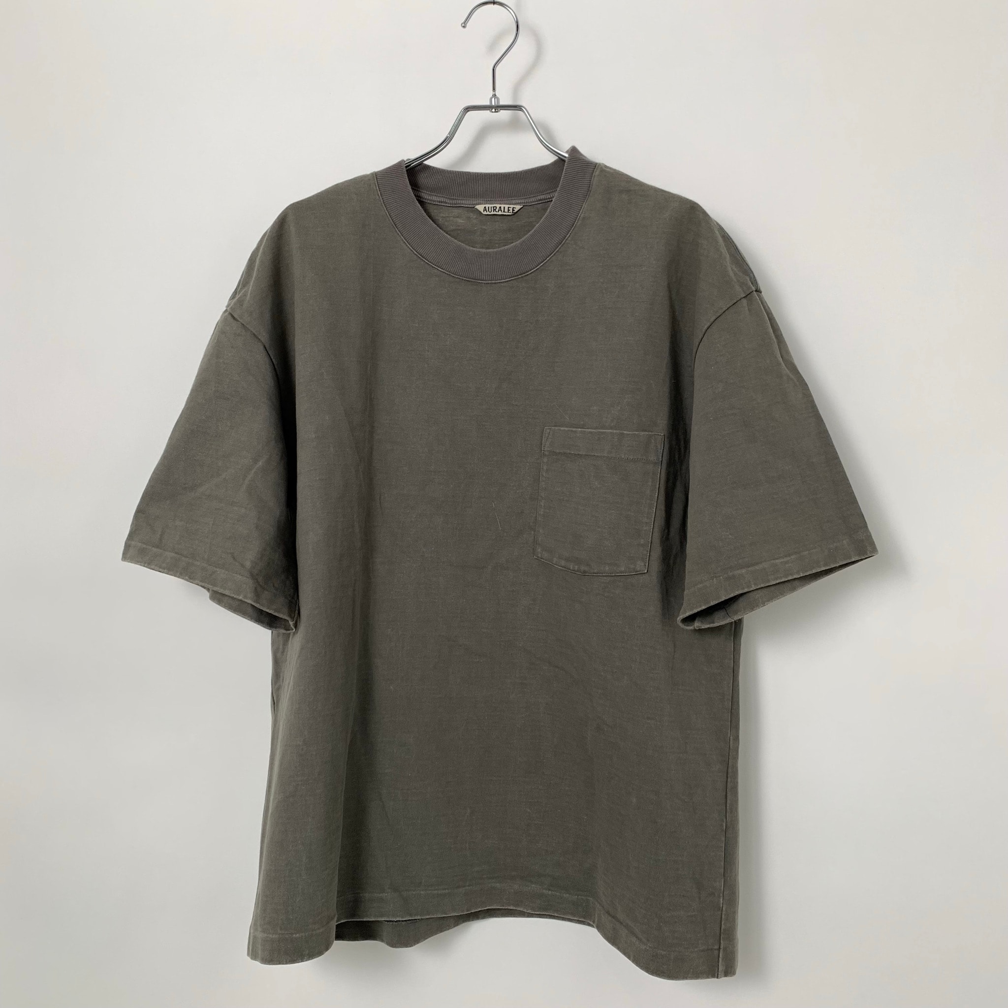 AURALEE Heavy Weight Tee "Khaki"