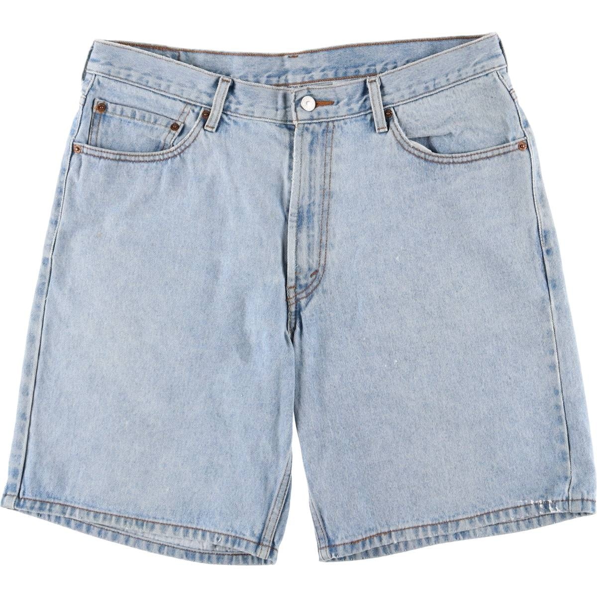 古着 00年代 リーバイス Levi's 550 RELAXED FIT デニムショーツ ショートパンツ メンズw37相当/eaa561268