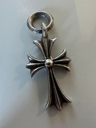 Chrome Hearts Tiny CH Cross Charm "Silver"