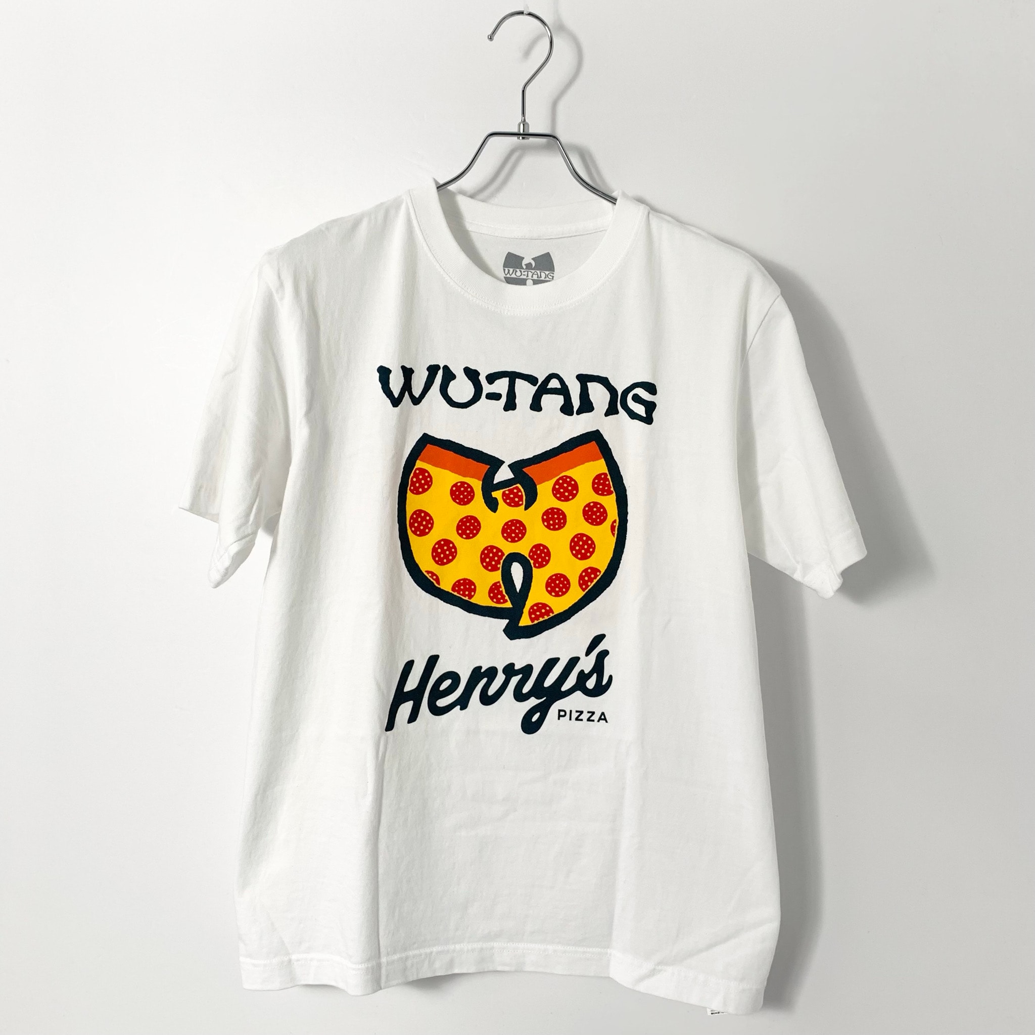 VERDY x Wu-Tang Clan x Henry's Pizza T-Shirt "White"