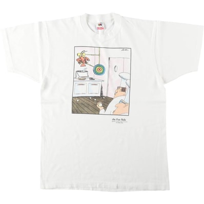 古着 80年代 フルーツオブザルーム FRUIT OF THE LOOM THE FAR SIDE アートTシャツ USA製 メンズL相当 ヴィンテージ/eaa644561