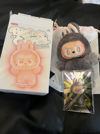 POP MART THE MONSTERS (LABUBU) Big into Energy Series Plush Pendant ID (Secret)