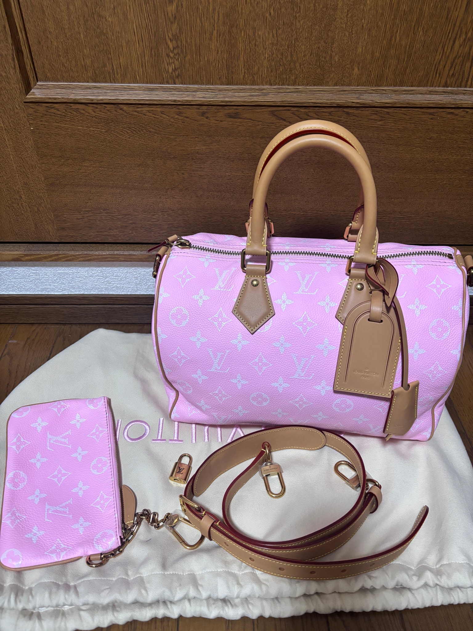 Louis Vuitton Speedy P9 Bandouliere 30 "Candy"