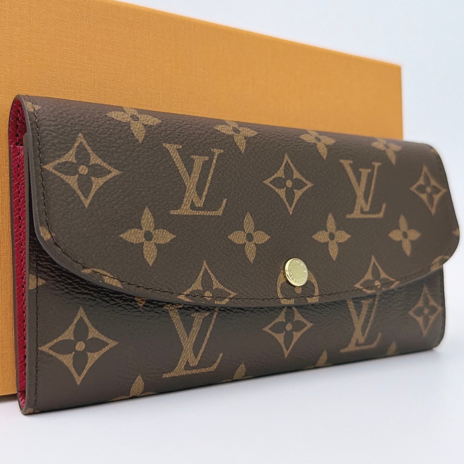 Louis Vuitton Emilie Wallet Monogram "Fuchsia"