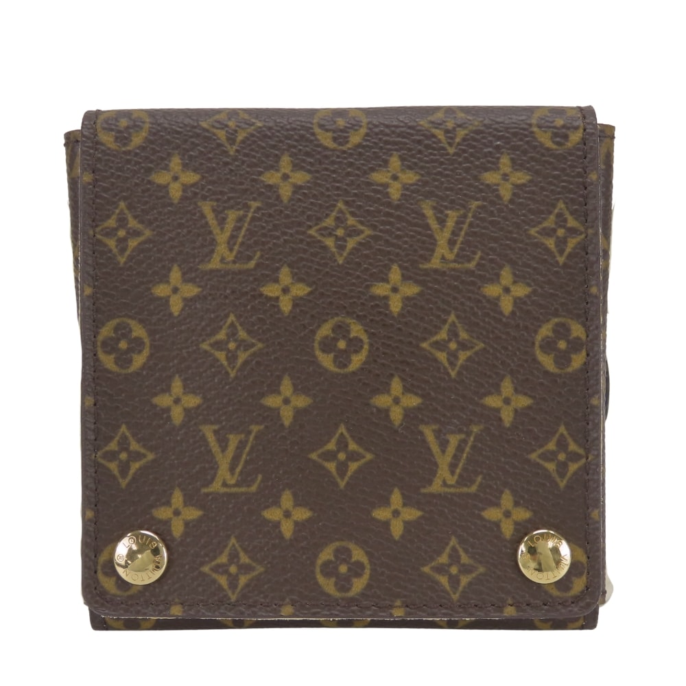 【中古】 ルイ・ヴィトン その他小物 ジュエリーケース モノグラム ブラウン ゴールド金具 レディース 女性 LOUIS VUITTON