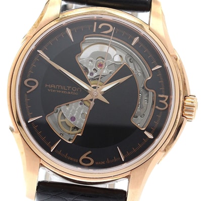 ハミルトン ジャズマスター オープンハート H325751 メンズ 【中古】