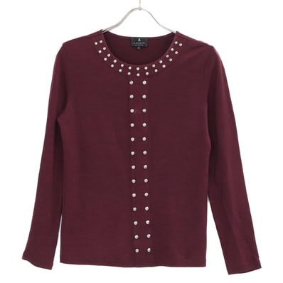 ランバン 2895759 スタッズ付 長袖カットソー/ 38