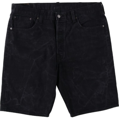 古着 リーバイス Levi's 501 ブラックデニムショーツ ハーフパンツ メンズw38相当/eaa620250