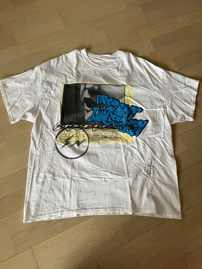 Travis Scott Cactus Jack For Fragment Manifest Tee "White"