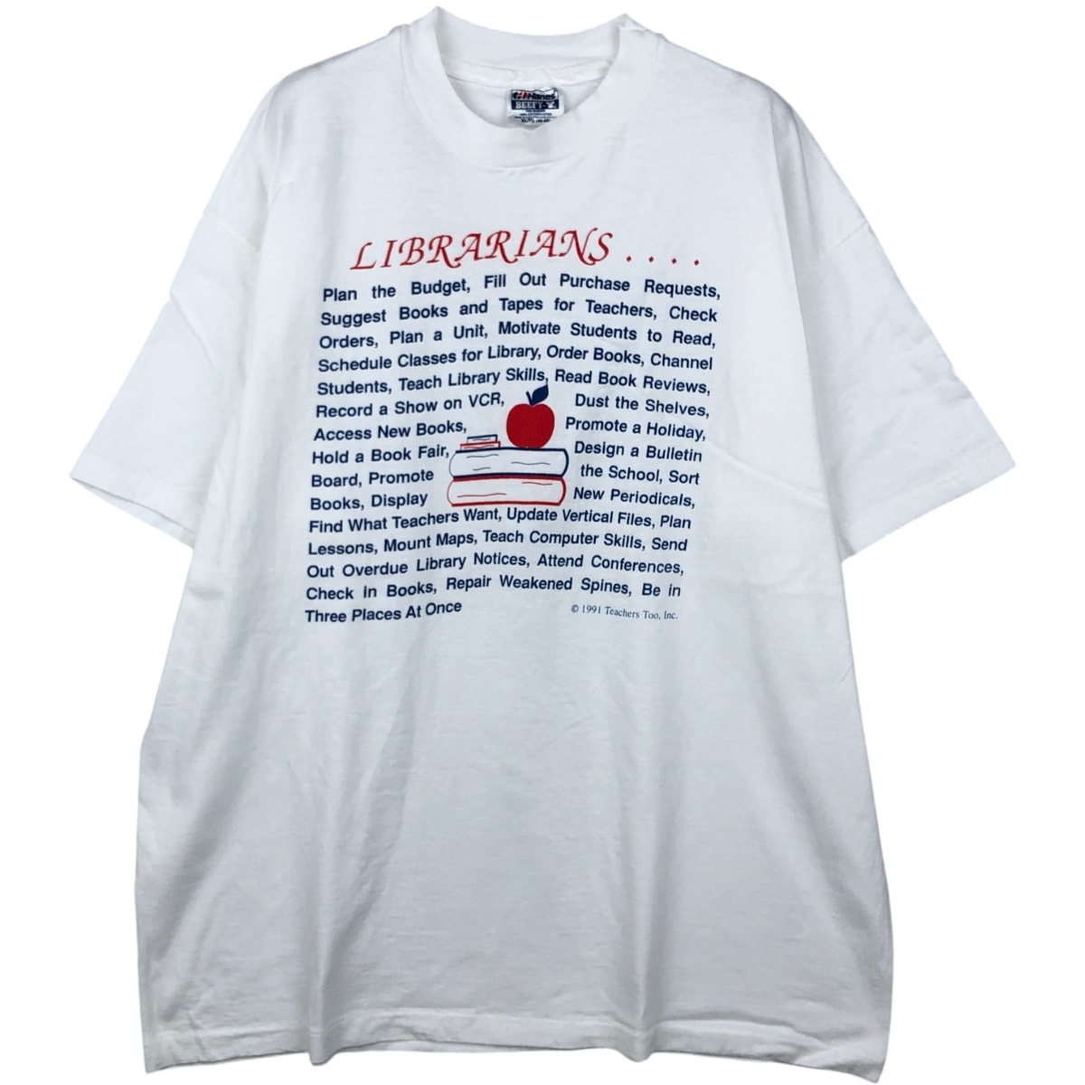 古着 90年代 ヘインズ Hanes BEEFY-T プリントTシャツ USA製 メンズXL相当 ヴィンテージ/eaa642031