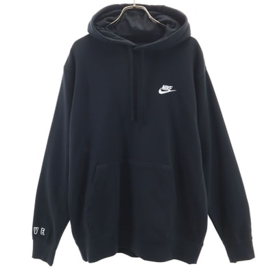 NIKE ナイキ 長袖 スウェットパーカー L ブラック プルオーバー