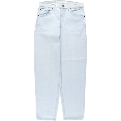 古着 90年代 リーバイス Levi's 550 RELAXED FIT TAPERED LEG テーパードデニムパンツ USA製 メンズw30相当 ヴィンテージ/eaa649107