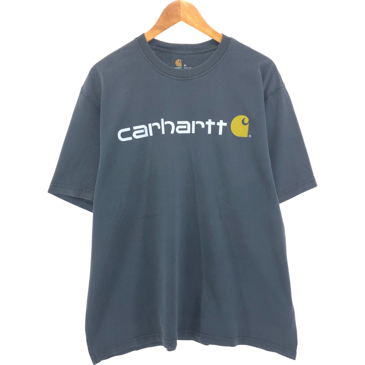 古着 カーハート Carhartt 半袖 ロゴTシャツ メンズXL相当/eaa564705