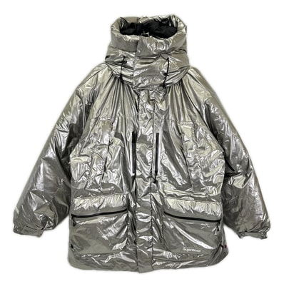 シュプリーム 22AW シルバー GORE-TEX 700 Fill Down Parka XK