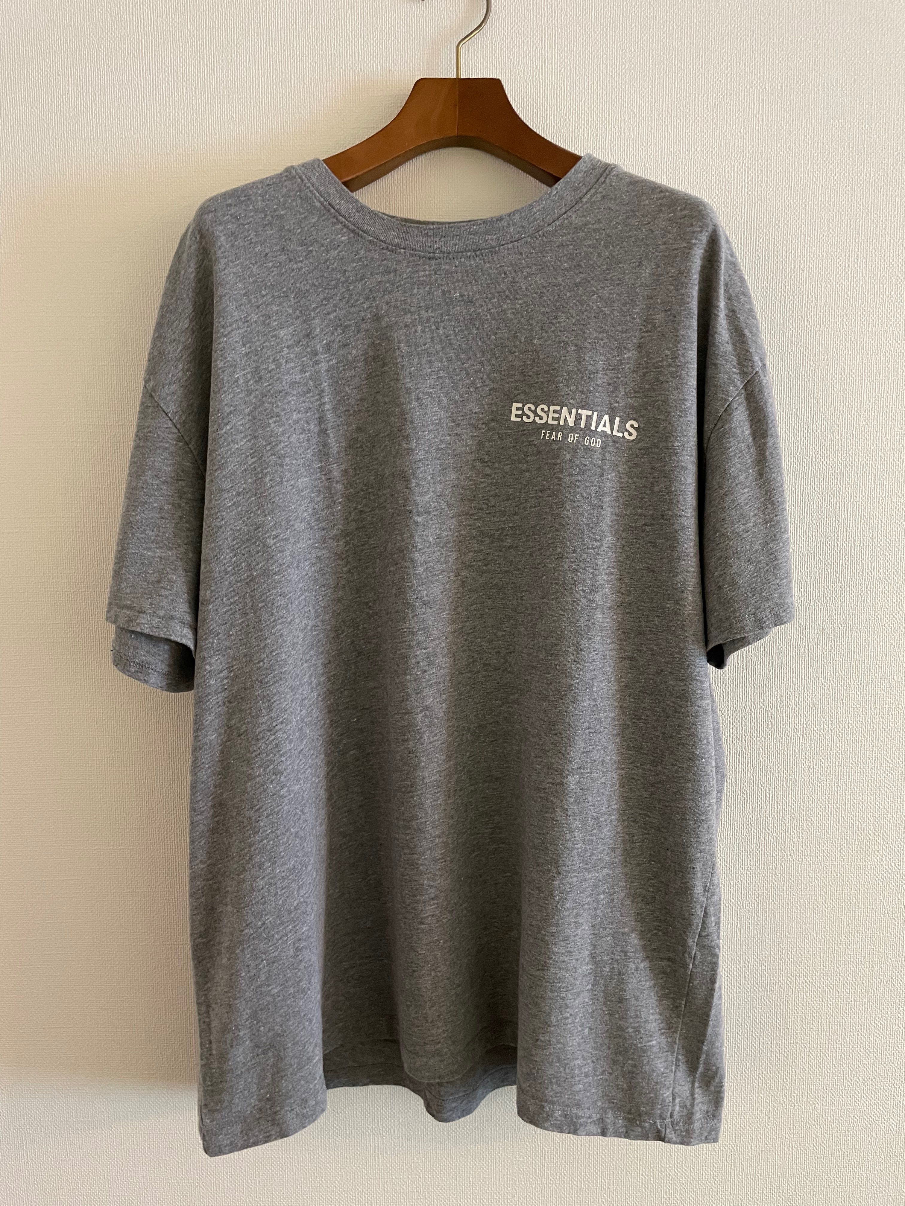 FEAR OF GOD ESSENTIALS tee "gray Ssize"