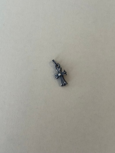 Chrome Hearts Cross Baby Fat Charm "Silver"