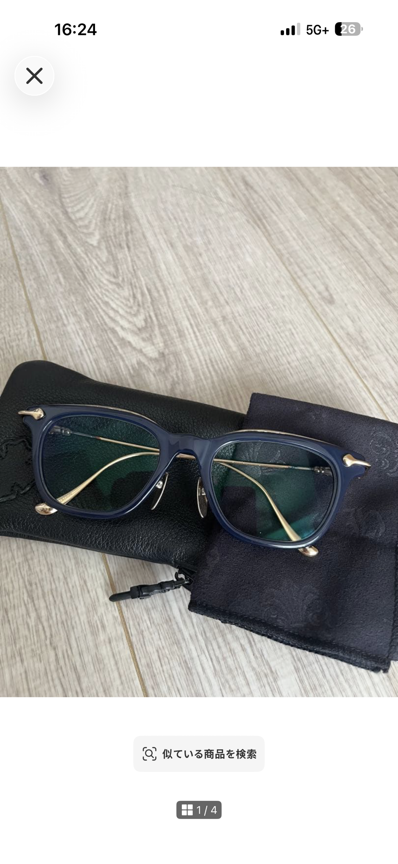 Chrome Hearts アイウェア サングラス ブルー系 メンズ