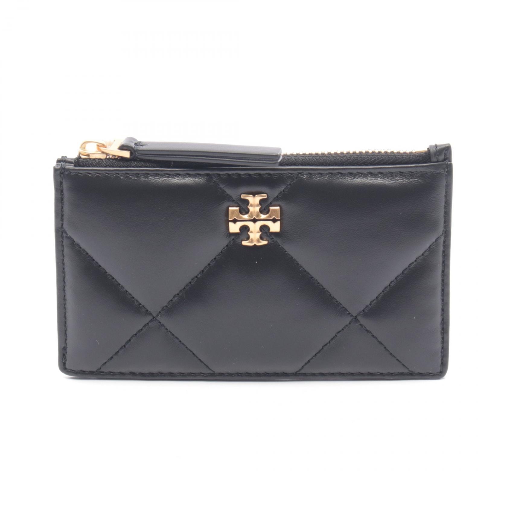 トリーバーチ Tory Burch KIRA DIMOND CARD HOLDER コインケース 財布 レザー レディース ブラック系 158629001 【新品】