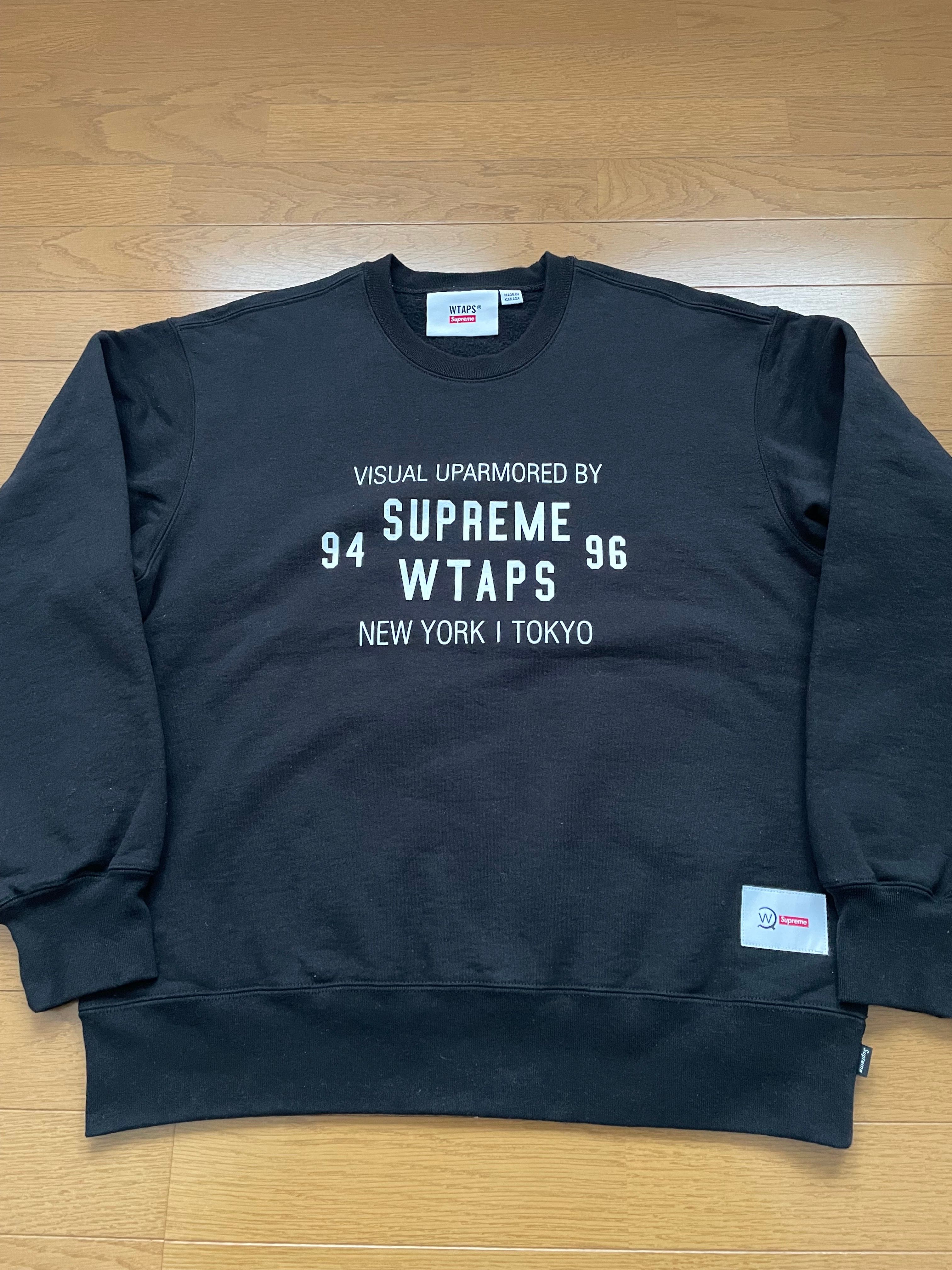 Supreme / WTAPS Crewneck "Black" 21274SPD-CSM03S
