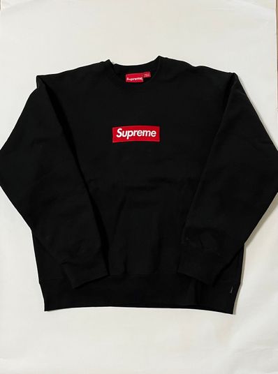 Supreme Box Logo Crewneck "Black" (22FW)