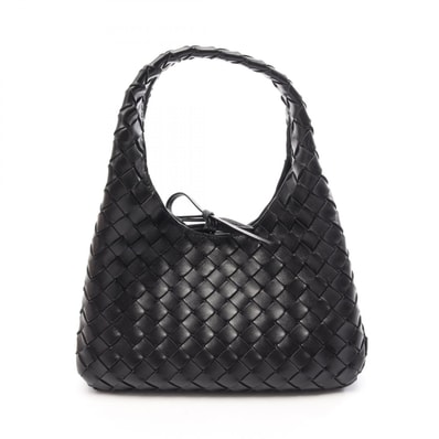 ボッテガヴェネタ BOTTEGA VENETA スモール カンパーナ ハンドバッグ バッグ レザー レディース ブラック系 854248V4SC01019 【新品】