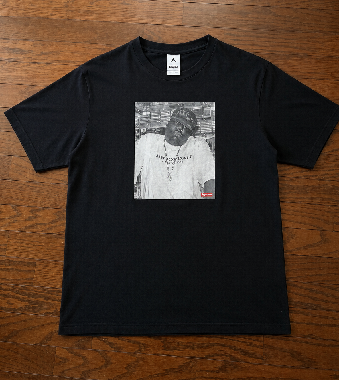 Supreme x Jordan Biggie S/S Top "Black"