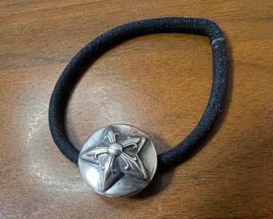 Chrome Hearts Hair Band # 2 Star "Black"