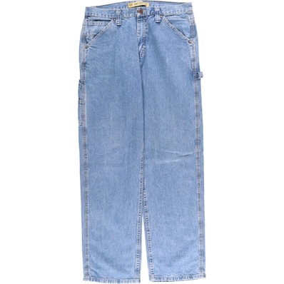 古着 リー Lee DUNGAREES CARPENTER デニムペインターパンツ メンズw33相当/eaa419569