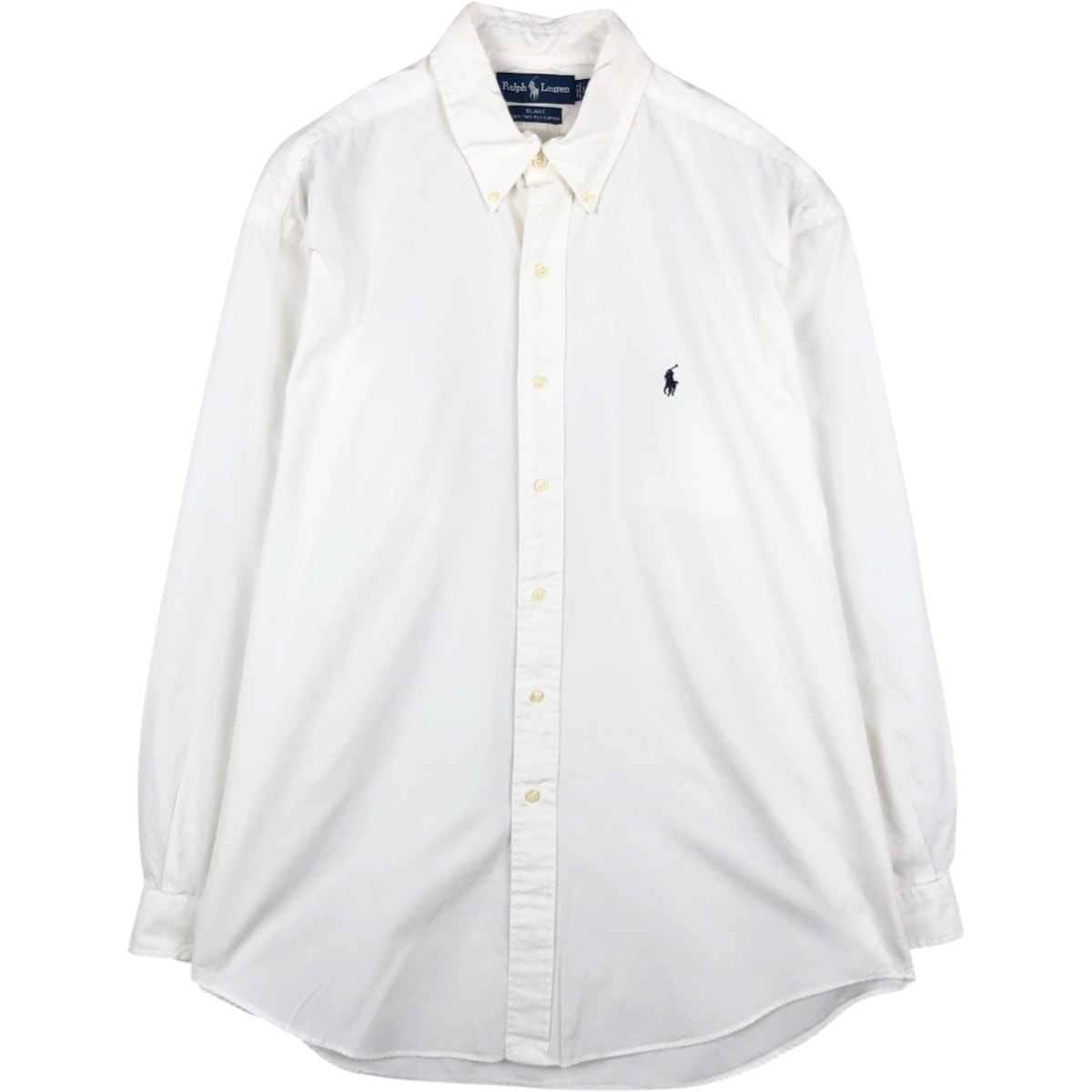 古着 90年代 ラルフローレン Ralph Lauren BLAKE 長袖 ボタンダウンシャツ メンズL相当 ボタンダウン ヴィンテージ/eaa676970