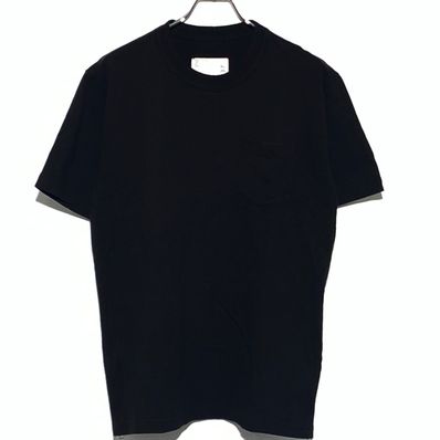 sacai Side Zip Cotton T-Shirt "Black"