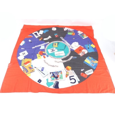 ■美品 シャネル 大判スカーフ