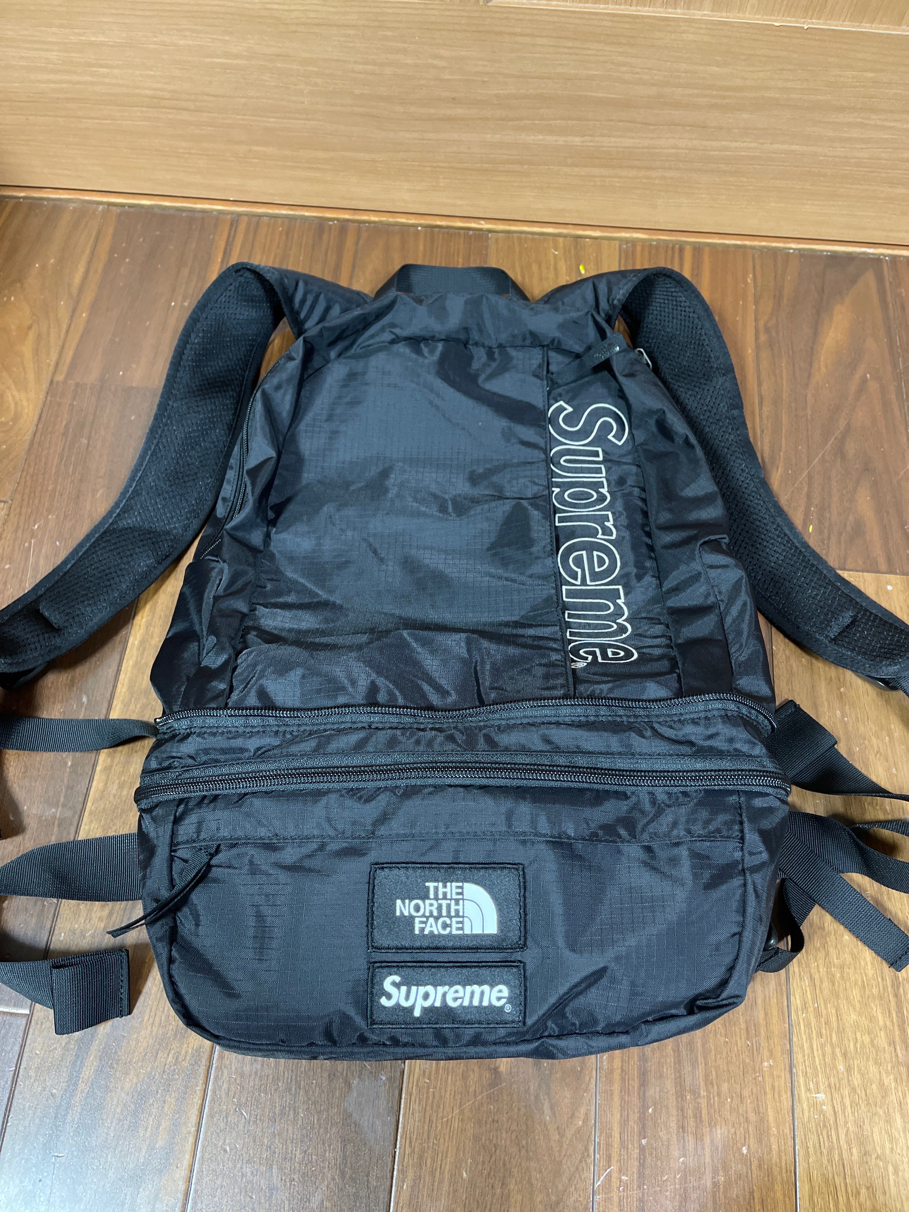Supreme x The North Face Trekking Convertible Backpack + Waist Bag "Black"