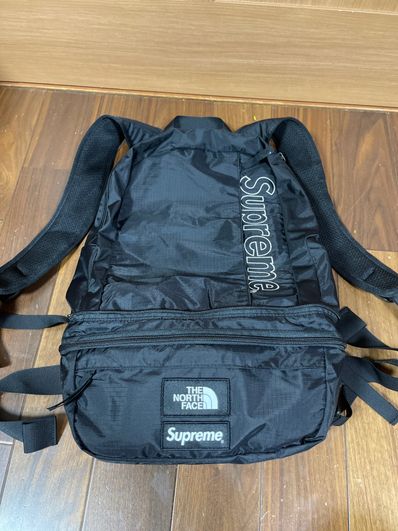Supreme x The North Face Trekking Convertible Backpack + Waist Bag "Black"