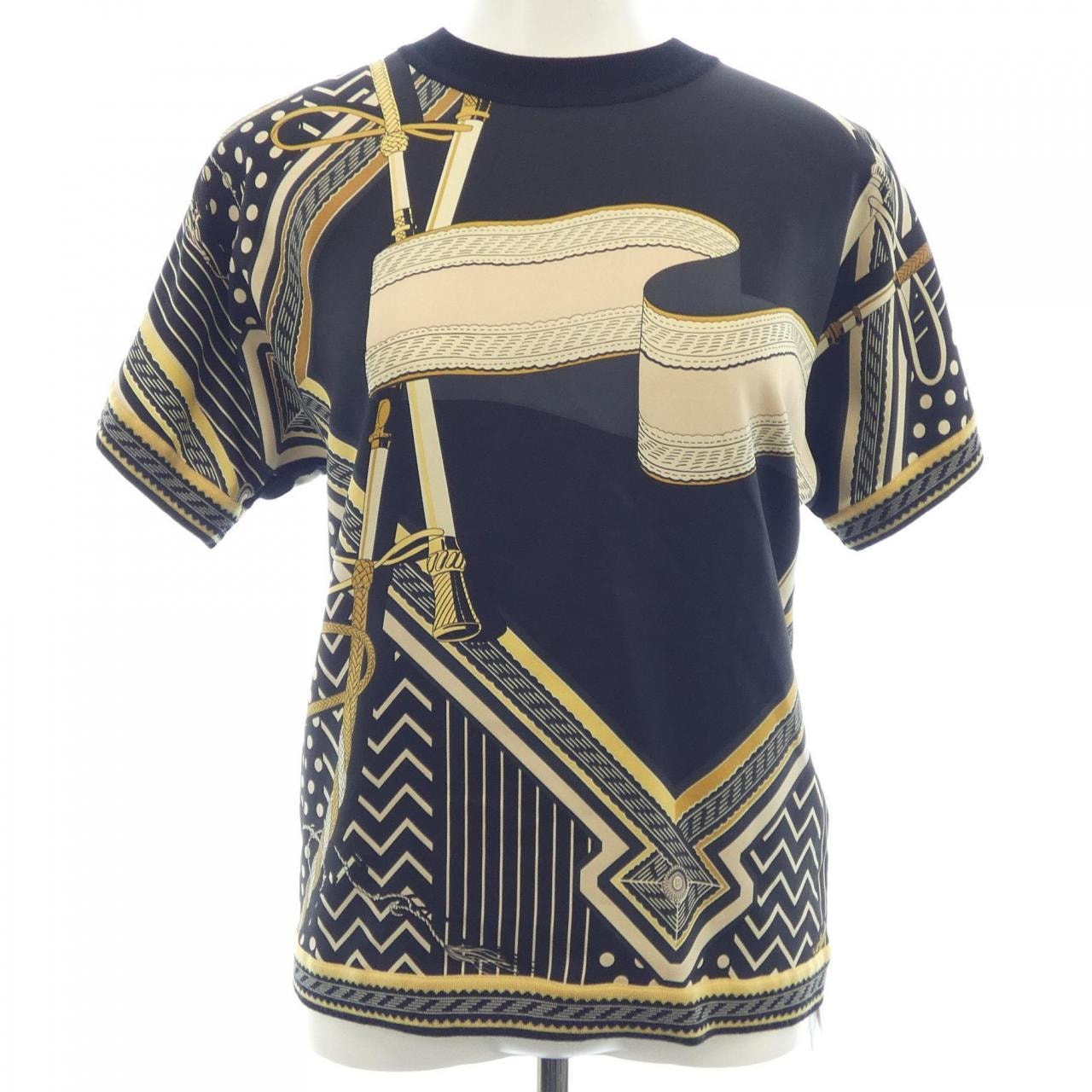 エルメス HERMES POST AUX LETTRES 3H2830D9 ツイルレーヌ トップス