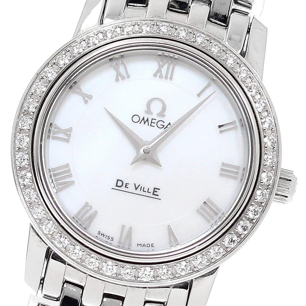 ☆良品 オメガ デビル プレステージ 4575.71 レディース 【中古】