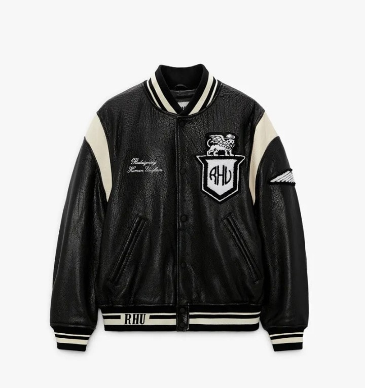 ZARA ルイージ リアルレザー スタジャン RHUIGI ボンバー ジャケット ブルゾン ボマー