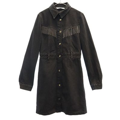 ZARA ザラ 長袖 デニム ワンピース XS