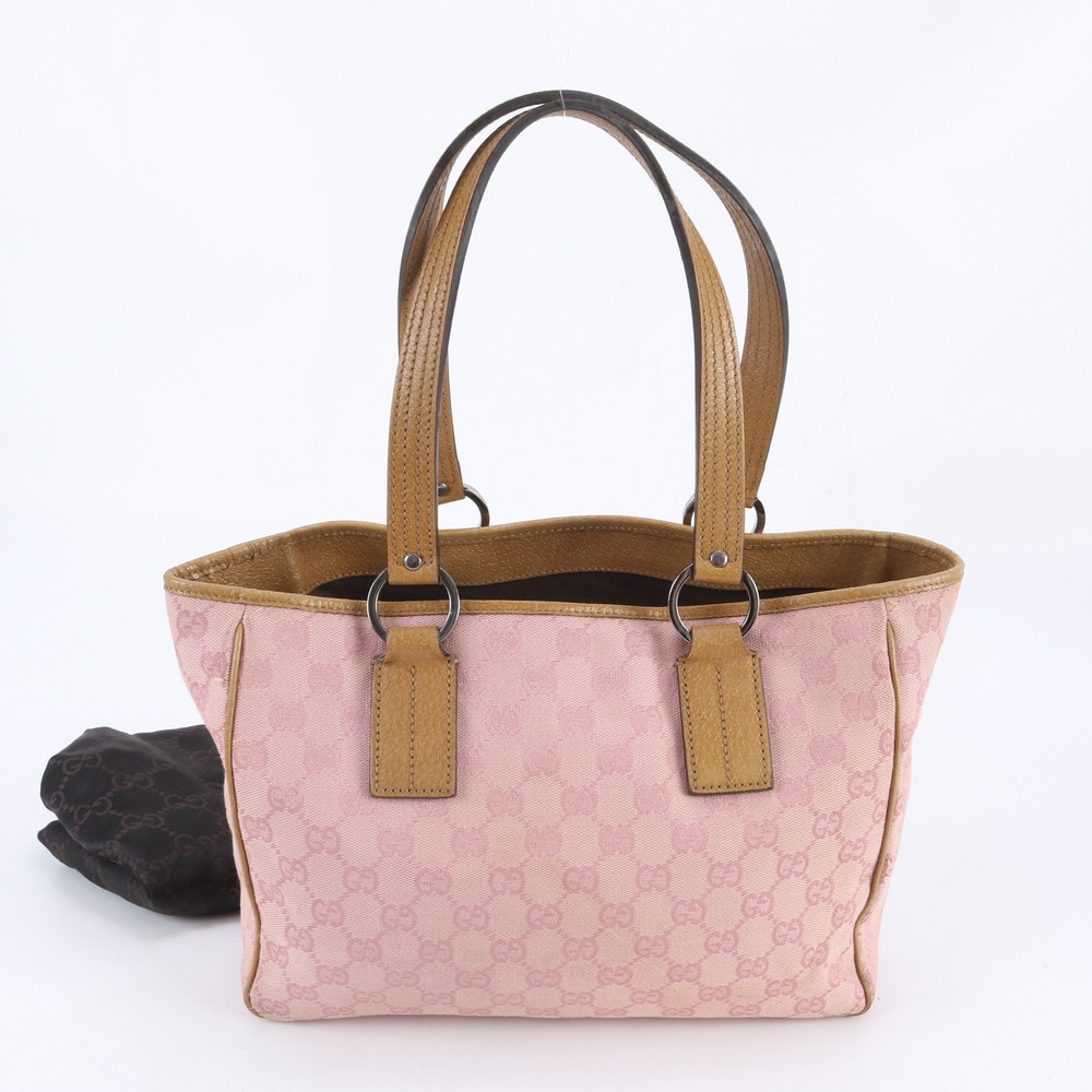 ■美品 グッチ GGキャンバス 113019 トート バッグ