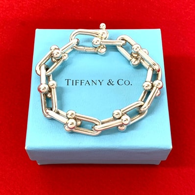 TIFFANY&Co. ティファニー ハードウェア ラージリンク ブレスレット シルバー925 ブレスレット シルバー
232-4