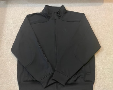 Supreme x Jordan Tricot Track Jacket "Black"