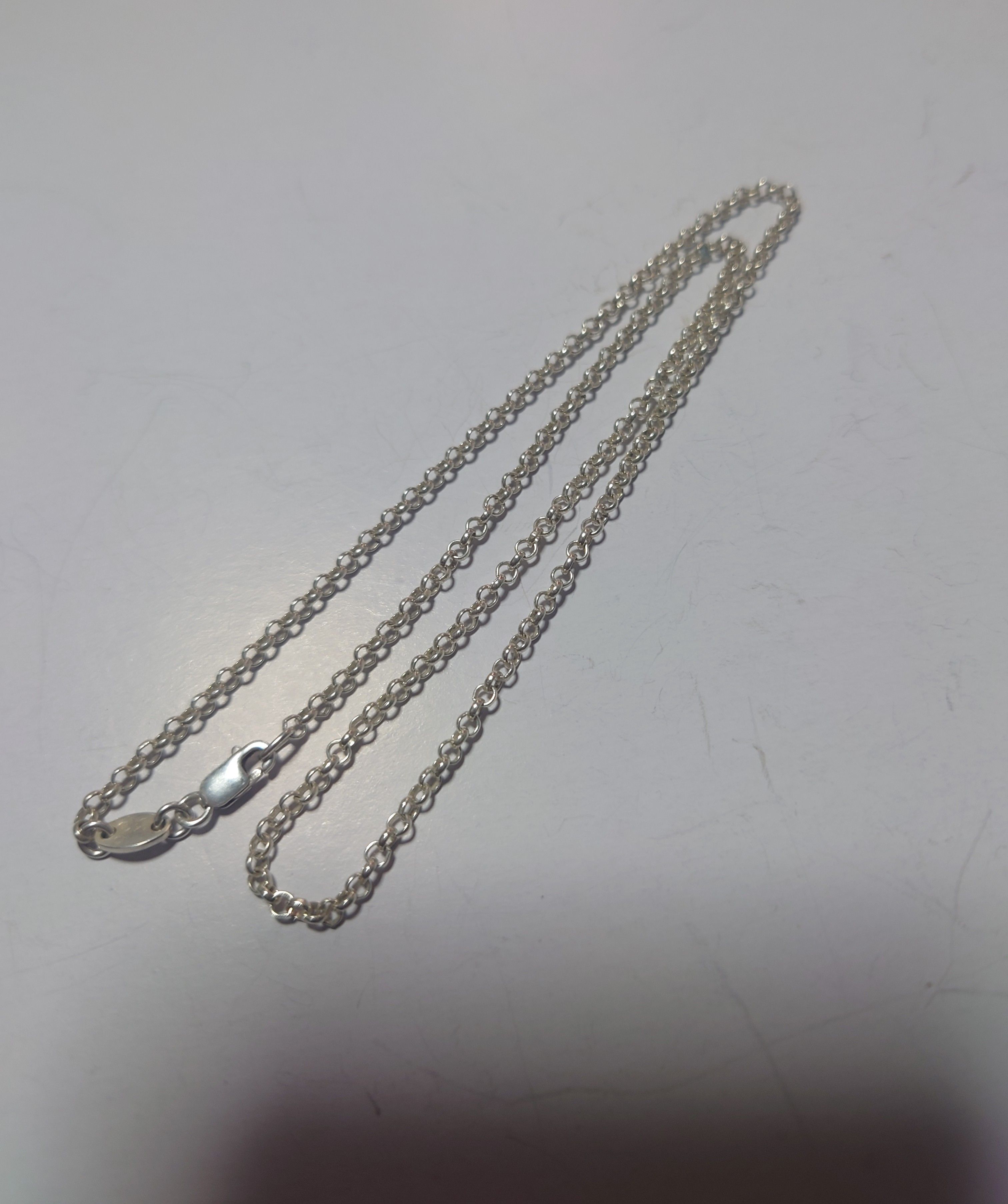 Chrome Hearts Roll Chain Necklace "Silver"